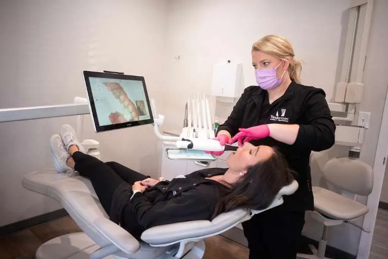 Intraoral camera used to show patients what we see during exams