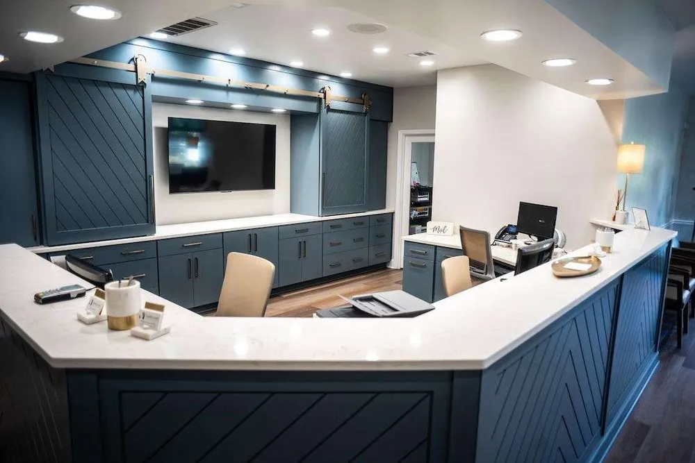 Interior of the Vandervoort Family Dentistry office on McFarland Circle North